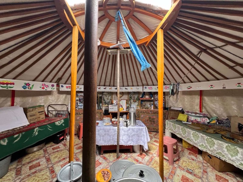 Mongolian Ger Interior